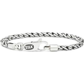 👉 Armband zilver active Silk Jewellery 172 18 cm