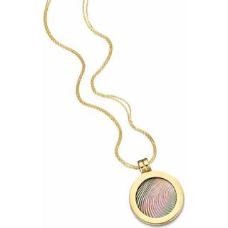 👉 Gouden Medaillon met Black Laser Wave Insignia en Ketting van MY iMenso Gold