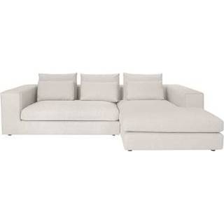 👉 Hoekbank kunststof beige I-Sofa Soho rechts 8719244814190