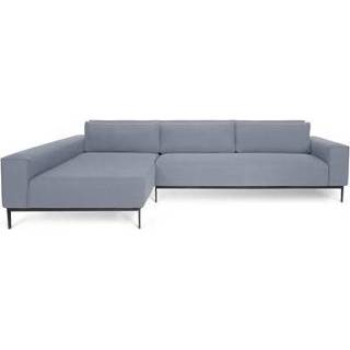 👉 Hoekbank hout grijs I-Sofa Nobu links 8719244814602