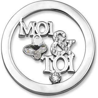 Staal vrouwen small active Mi Moneda SW-MOI-01-S Moi & Toi Crystals 8719116015670