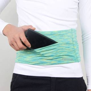 👉 Groen Persoonlijke grote capaciteit stretch Tablet zakken reizen anti-diefstal zak telefoon L sectie (groen) 6922005832421