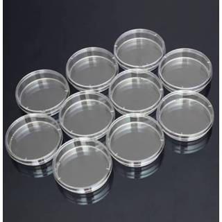 Schaal 10 stuks polystyreen steriele Petri schalen bacteriën Dish laboratorium medische biologische wetenschappelijk Lab supplies grootte: 55mm