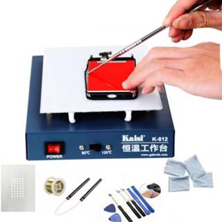 👉 Verwarming K-812 constante temperatuur plaat LCD-scherm open separator desolderen station ons stekker 6922047120388