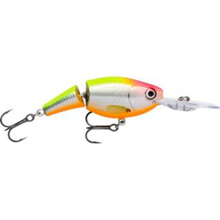 👉 Zilver clown silver Rapala Jointed Shad Rap - 4 cm