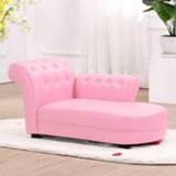 👉 Zetel roze peuters kinderen Mode kleuterschool lederen kunst kind sofa stoel spons fauteuil (lichtroze)