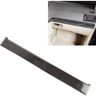 👉 Dashboard carbon fiber Auto passagier Seat strip decoratieve sticker voor Mercedes-Benz W204 6922938686511