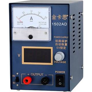 👉 Power supply Kaisi KS-1502AD 15V 2A DC voedingsspanning regulator stabilisator ampèremeter instelbare reparatie tools U.S. plug 6922226507245