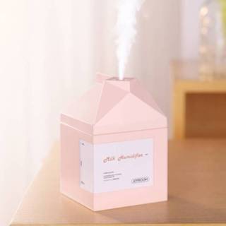 👉 Luchtbevochtiger roze JOYROOM JR-CY269 melk doosvorm stille water tank inhoud: 260mL (roze) 6922767571859