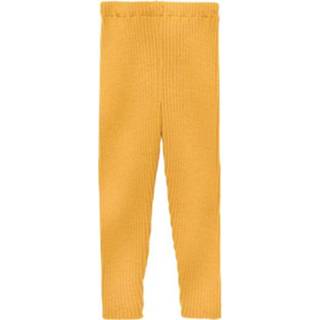 👉 Legging geel Gebreide legging, 122/128 4052173636735