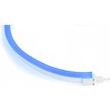 👉 Blauw LED Neon Flex Flat Professional 24V 10M met aansluitkabel 110-042 8714984911697