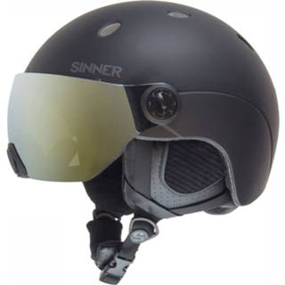 👉 S unisex l m XL zwart Sinner Titan Visor Ski-/snowboardhelm 8715999100908 8715999100892