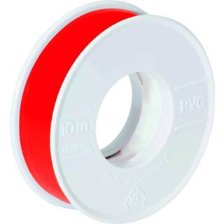 👉 Isolatietape rood VDE L:10M B:10CM Friedrich 4007555406109