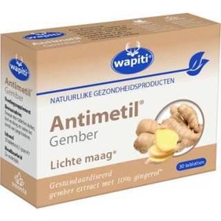 👉 Wapiti Antimetil Gember (30tb) 8711757216119