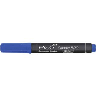 👉 Permanent marker blauw Pica 520/41 1-4mm rond blauw,10st. 4260056152443