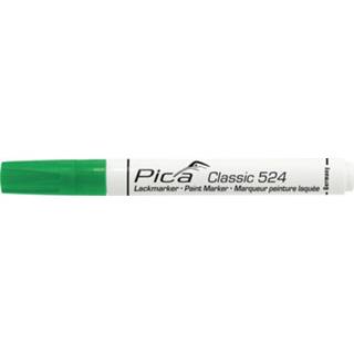 👉 Lakmarker groen Pica 524/36 2-4mm ronde tip groen,10st. 4260056153389