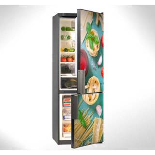 👉 Koelkast sticker foto van eten