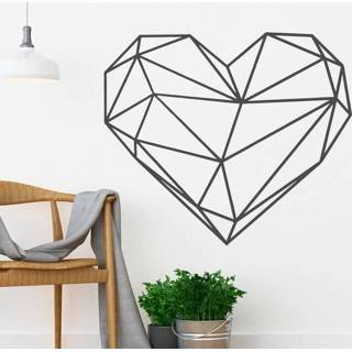 👉 Slaapkamer muursticker nederlands origami hart