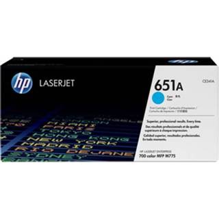 👉 HP 651A cyaan LaserJet tonercartridge (CE341A)