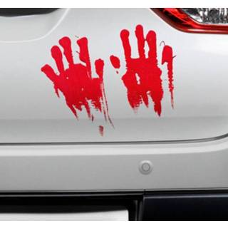 👉 Autosticker nederlands Auto sticker bebloede handen