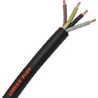 👉 Rubberkabel neopreen Rubber kabel 4 x 6mm² Nexans H07RN-F ECA 1 meter 400V LINEAX® PLUS 7045210018226