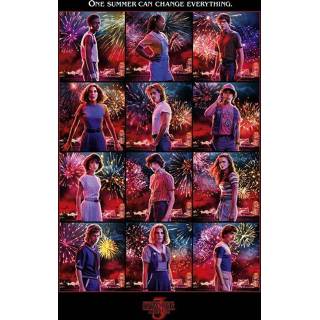👉 Poster Stranger Things Pack Character Montage S3 61 x 91 cm (5) 5050574345361