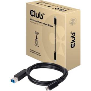 👉 Club 3D USB 3.1 Gen2 Type-C to Type-B Cable M/M, 1m kabel