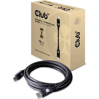 👉 Club3D DisplayPort 1.4 HBR3 8K kabel, 3m