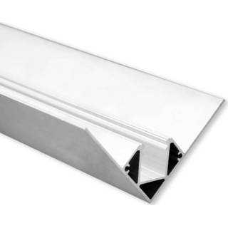 👉 Gipsplaat aluminium binnenhoek profiel LED verlichting TBP6 200cm 8714984930704