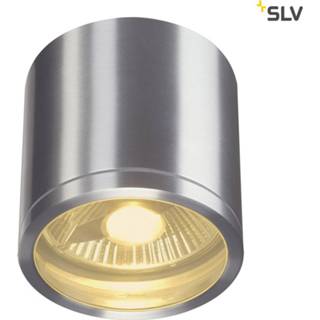 👉 Plafondlamp aluminium buiten ROX CEILING OUT geborsteld GU10