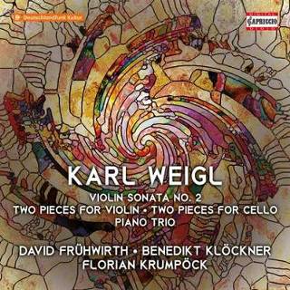 👉 Piano Karl Weigl: Violin Sonata No. 2, Two Pieces for Violin, Cello, Trio 845221053189