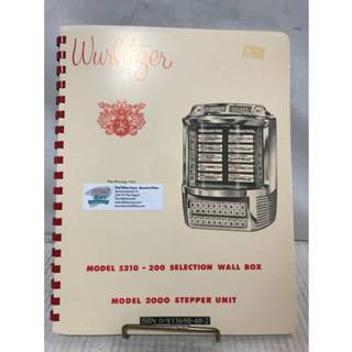 👉 Stepper mannen Wurlitzer 5210 Wallbox And 2000 Service Manual