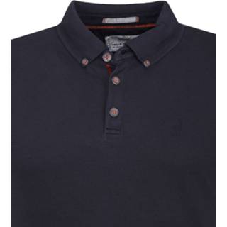 👉 Poloshirt katoen l male marine No Excess Stretch Navy 8718893839547