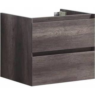 👉 Onderkastje century oak MDF finity Onderkast Sanilux Infinity 60x47x50 cm (exclusief wastafel) 8719304406891