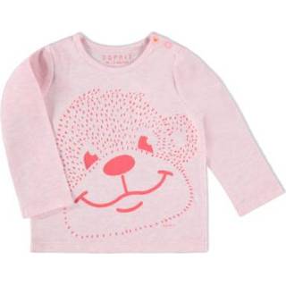 👉 Esprit  Girl s Longsleeve roze - Roze/lichtroze - Gr.68 - Meisjes