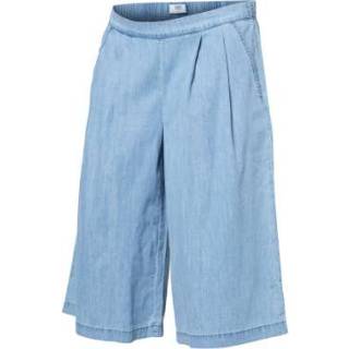 👉 Mama Licious  MLTANJA Denim Cluotte Shorts van MLTANJA Denim Cluotte - Blauw - Gr.29 - Meisjes