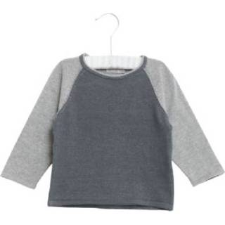 👉 Wheat Gebreide Pullover Bashir donkerblauw - Kleurrijk - Gr.vanaf 1 jaar - Jongen