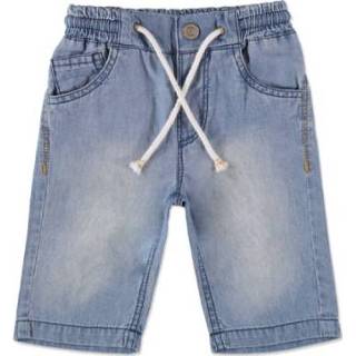 👉 Staccato  Boys Baby Jeans-Bermuda's lichtblauwe denim voor baby's - Blauw - Gr.80 - Jongen