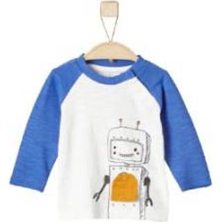 👉 S.Oliver  Boys Longsleeve ecru - Kleurrijk - Jongen