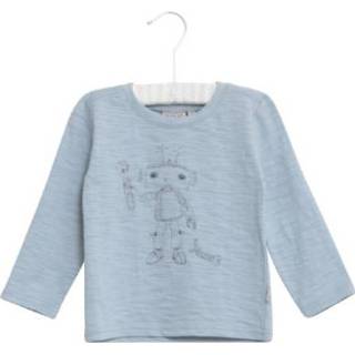 👉 WHEAT  Shirt Robot ashleyblauw - Blauw - Gr.vanaf 4 jaar - Jongen