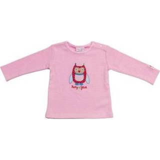 👉 SALT AND PEPPER Baby luck Girl s Longsleeve uil zoete rosé