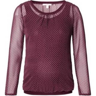 👉 Esprit  zwangerschapsblouse - Rood - Gr.44 - Meisjes