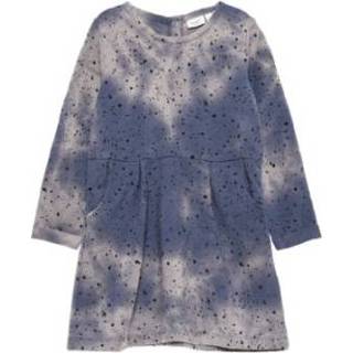 👉 Name it  Girl s Zweetjurkje Kimmi vintage indigo - Blauw - Gr.104 - Meisjes