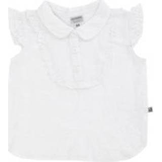 👉 Jacky  Girl s blouse Classic - Wit - Gr.86 - Meisjes
