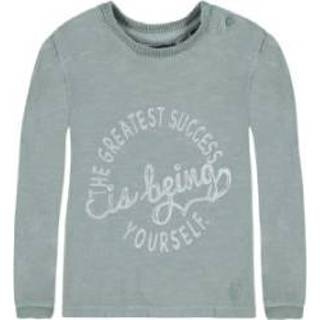 👉 Marc O'Polo Boys Longsleeve grijs - Grijs - Gr.80 - Jongen