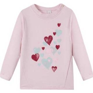 👉 Esprit  Girl s Sweatshirt lichtroze - Roze/lichtroze - Gr.80 - Meisjes