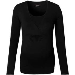 👉 Esprit  Zwangerschap Longsleeve zwart - Zwart - Gr.XXL - Meisjes