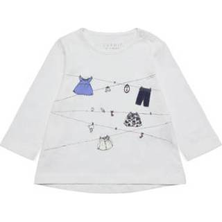Esprit  Longsleeve gebroken wit - Wit - Gr.92 - Meisjes