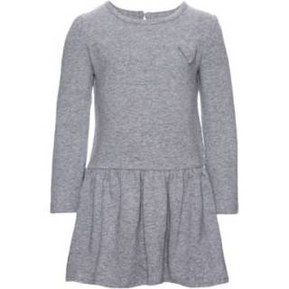 👉 Name it  Girl s Tuniek Dart grijs melange - Grijs - Gr.104 - Meisjes