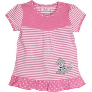 👉 Salt and Pepper  Baby luck Girl s tuniek zeehondje snoep roze - Roze/lichtroze - Gr.68 - Meisjes